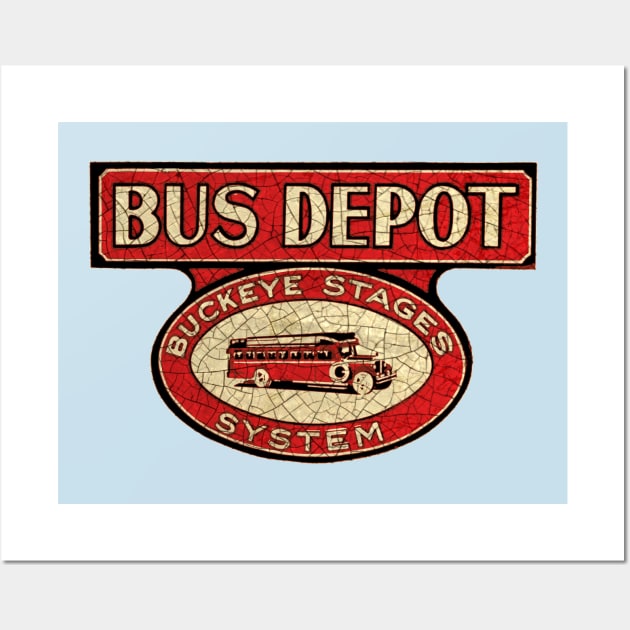 Bus Depot Wall Art by Midcenturydave